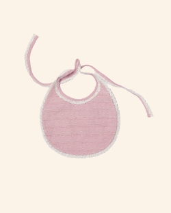 Swoon organic round bib set