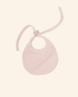 Swoon organic round bib set